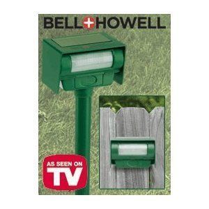 Bell Howell Motion Activated Solar Powered Animal Repeller