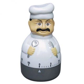 Thin Chef 60 Minute Cook Kitchen Timer Alarm Clock Gift