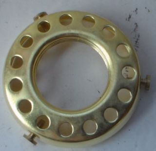 Fitter Screw on Uno Type Shade Holder Unfinished Brass