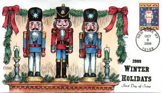 Collins Hand Painted 4428 Winter Holiday 09 Nutcracker