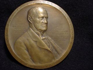 Frederick Samuel Tallmadge 1906 Medal by Victor David Brenner