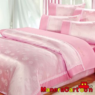 Hello Kitty Rose LACE Quilt Cover Single Bedsheet