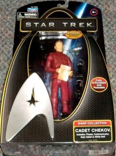 Star Trek Warp Collection Cadet Chekov Figure by Playmates Toys