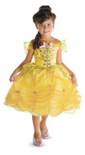 Beauty and The Beast Belle Disney Princess Classic Child Costume Med 7 