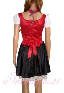 New Swedish County Wench Beer Girl Halloween Costume Fancy Party Dress 