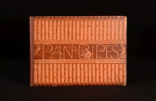 1883 Pan Pipes Old Songs Arranged by Marzials Colour Illustrated by 