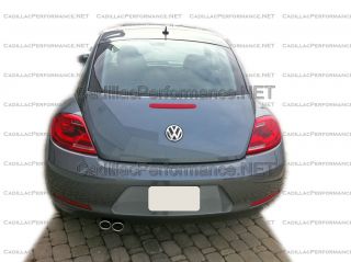 2012 2013 volkswagen beetle polished exhaust tips set of two