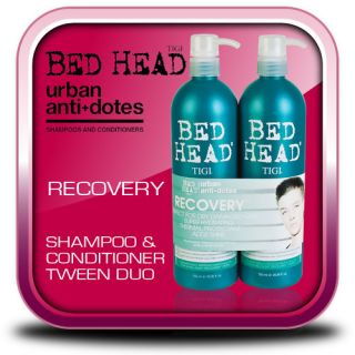 TIGI Bedhead Urban Antidotes Recovery Shampoo Conditioner Tween Duo 
