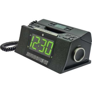GE Corded Bedroom Phone CID Radio Alarm Clock 29298FE1