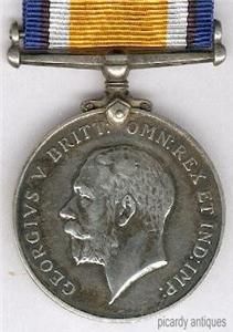 British War Medal, 1914 1920, Rare V.A.D., s1162