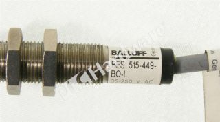 Balluff BES 515 449 BO L Proximity Sensor 35 250V AC 2 Wire *WARRANTY 