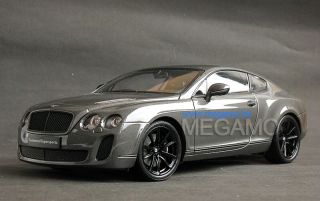 18 Bentley Continental Supersports Gray w/ Black wheel Welly