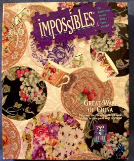 Bepuzzled Impossibles Puzzle Great Wall of China 1994 750 5 Pieces 