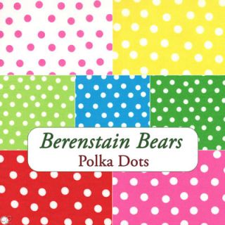 Berenstain Bears Welcome to Bear Country Bright Colorful Polka Dots 7 