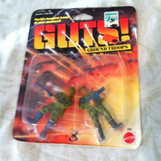 Guts Green Berets 2 Pack 2 Diff Soldiers Worlds Toughest Troops 1986 