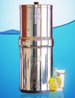 Royal Berkey Stainless Steel Gravity Water Filter Purifier Plus