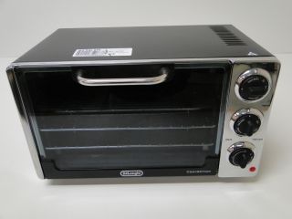    EO 2058 6 Slice Toaster Convection Oven Broiler Black USED ITEM