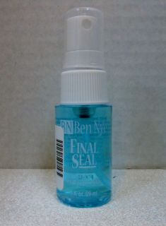 Ben Nye Final Seal Matte Sealer FY 0 1fl oz 29ml Spray Makeup Sealer 