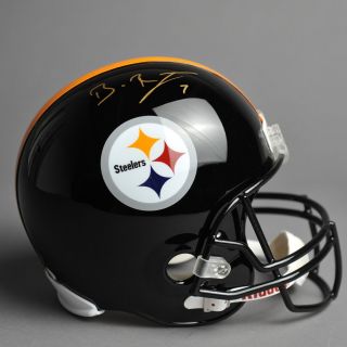 Ben Roethlisberger Signed Autographed Pittsburgh Steelers Helmet JSA 