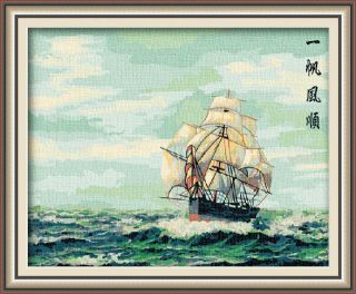 bon voyage painting of num bers kit