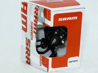 SRAM Apex Road Bike Rear Derailleur Bicycle Medium Cage Black New Gear 