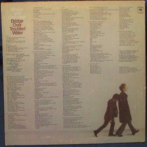 Vintage LP   Simon & Garfunkel   Bridge Over Troubled Water   1970