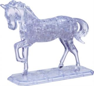 Bepuzzled 30962 3D Crystal Puzzle Horse 100 Pcs