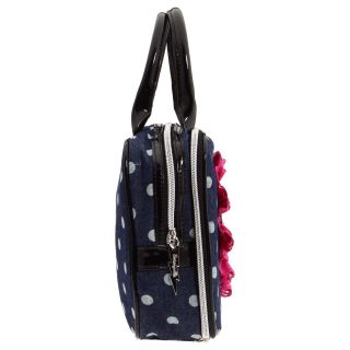 the betseyville polka face train case is the perfect companion