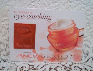 Avon Anew Genics Eye Treatment Cream Sample Pack of 5 New