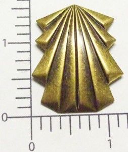19213 12 PC Brass Oxidized Angel Skirt Body Jewelry Finding Sale 