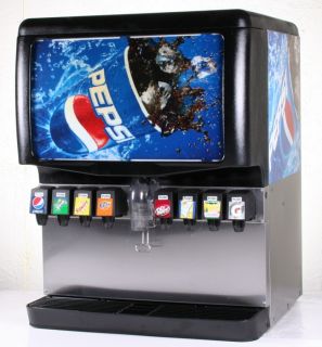 Soda Dispenser 8 Flavor Ice Beverage Pepsi