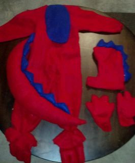Girls Boys 8 10 12 M Medium Trex Dinosaur Halloween Costume Dress Up 