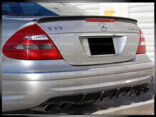 Mercedes Benz W211 E Class AMG Style Carbon Fiber Trunk Spoiler