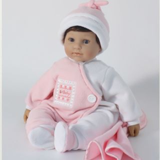 La Baby Nursery Brunette Doll by Berenger Berjusa Dolls