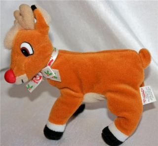 1999 The Rudolph Company Rudolph The Red Nose Reindeer Plush Stuffed 
