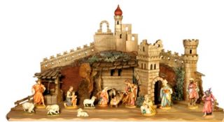 Bernardi Tavella 4 3 17 Piece Nativity Set w 08FA3 11