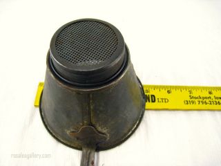 Vintage Metal Sieve Canning Funnel Strainer 1 Cup Removable Filter 