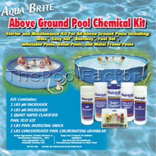 Pool Chemical Kit for Intex and Bestway Swimming Pools