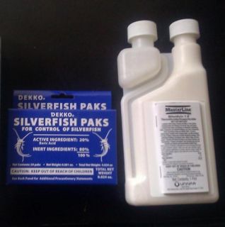 Dekko Silverfish Pak 7 9 Bifenthrin Pint Pest Control Multi Use 