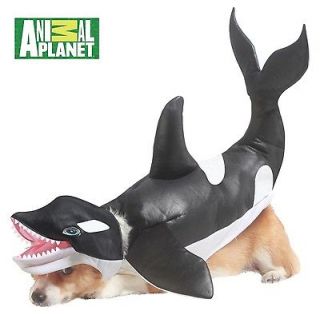 animal planet orca whale dog pet costume new