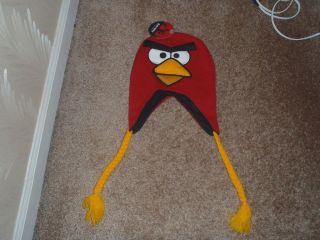 angry birds red beanie hat cap new one size fits all