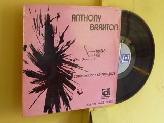 ANTHONY BRAXTON  COMPOSITIONS OF NEW  RARE FRENCH LP  JAZZ