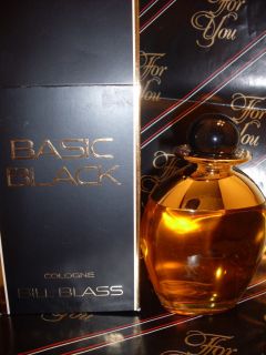 Bill Blass Basic Black Perfume Cologne Full 100ml 3 4OZSPLASH 