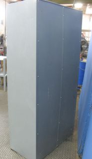 edsal heavy duty bi fold 2 door storage cabinet