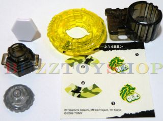 100 Genuine Metal Fight Beyblade Parts Face Sticker Wheel Track 145 
