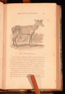   General History Of Quadrupeds Thomas BEWICK Animals Engravings Illus
