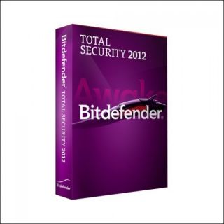 Bitdefender Total Security 2012 3 Users /w upgrd to 2013 antivirus 
