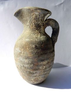 Biblical Ancient Jar Holy Land Roman Herodian Clay Pottery Jugs 
