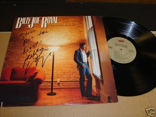 Billy Joe Royal Looking Ahead LP Signed Autographed