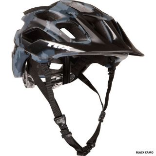 Fox Racing Flux Mountain Bike Bicycle Helmet Black Camo All Sizes New 